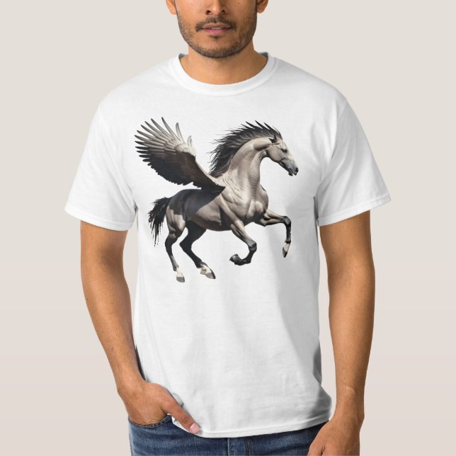 Camiseta Masculina Básica Cavalo Alado Value (Frente)