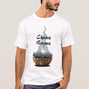 Camiseta Masculina Básica Chama Sagrada-4