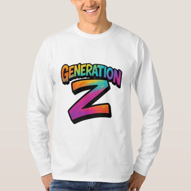 Camiseta Masculina Básica com Mangas Longas (Frente)