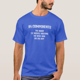 Camiseta Masculina Básica | Componentes K4