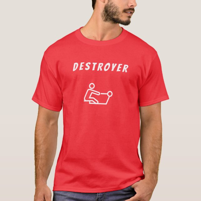 Camiseta Masculina Básica | Destruidor (Frente)