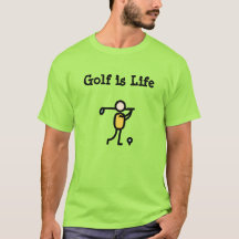 Camiseta Masculina Básica | Golfe é a vida