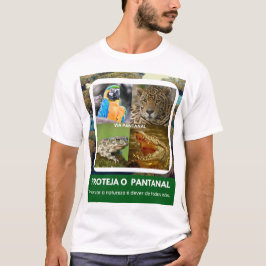 Camiseta Masculina Básica Pantanal