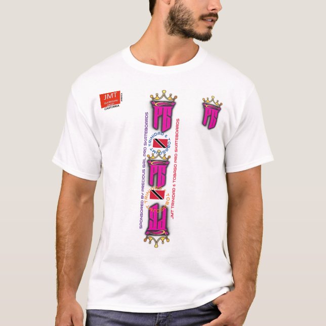 CAMISETA MASCULINA BÁSICA PRECIOUS GAIL (Frente)
