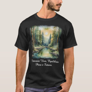 Camiseta Masculina Básica Reflexos da Terra-1