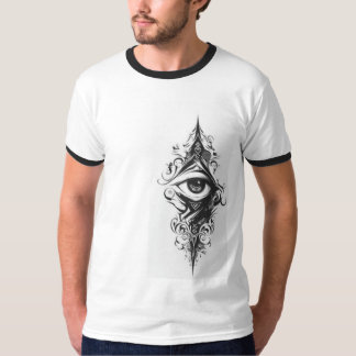 Camiseta Masculina Básica Ringer
