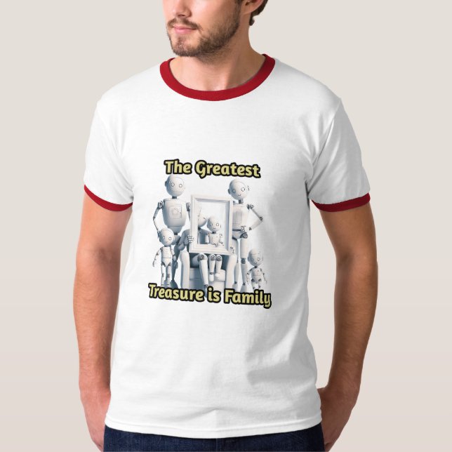 Camiseta Masculina Básica Ringer (Frente)