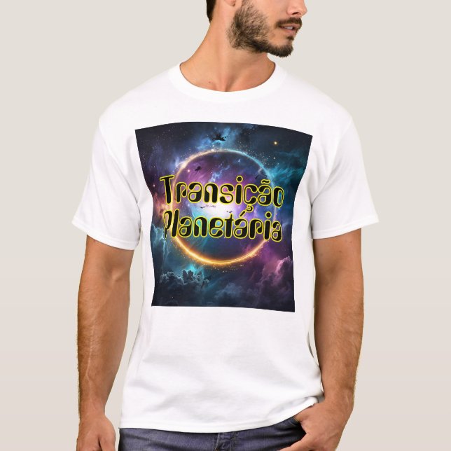Camiseta Masculina Básica Transição Planetária-1 (Frente)