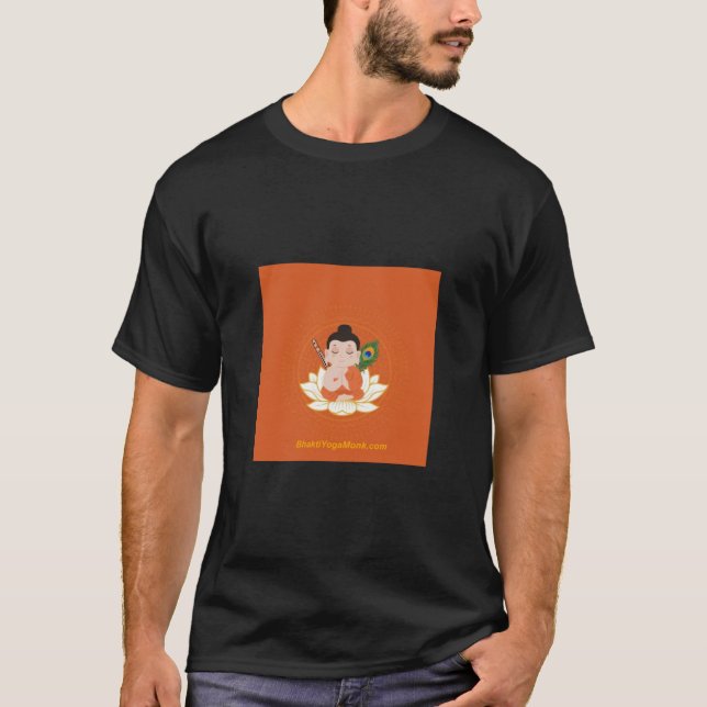 Camiseta masculina BhaktiYogaMonk (Frente)