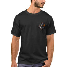 Camiseta masculina Black Samurai