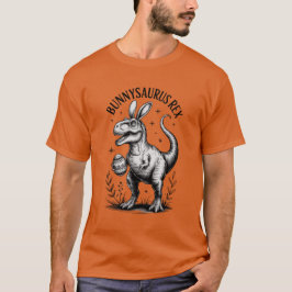 Camiseta masculina Bunnysaurus Easter