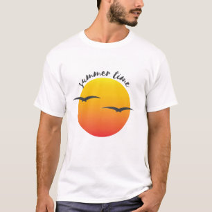 Camiseta Masculina Casual Elegante Confortável par