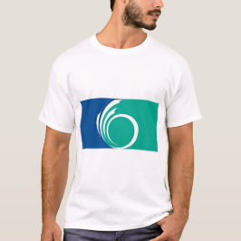 Camiseta masculina com a bandeira de Ottawa, Canad
