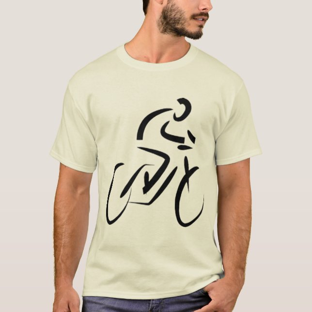 Camiseta Masculina com Coração de Rabiscos Abstrat (Frente)