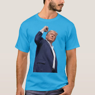 Camiseta masculina com imagem de Trump