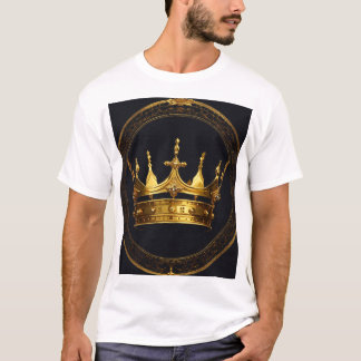 Camiseta Masculina com Logotipo do Rei | Estilo Co