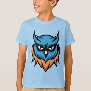 Camiseta Masculina Cool Angry Owl 