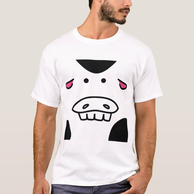 Camiseta Masculina Cow Evolution  (Frente)