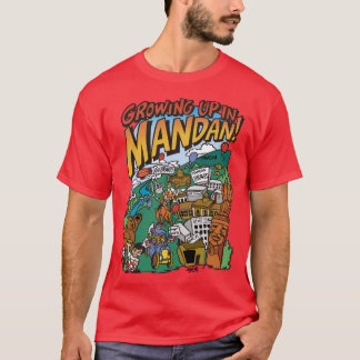 Camiseta masculina "Crescendo em Mandão"