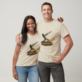 Camiseta masculina Cricket Pure Passion Gold Motio