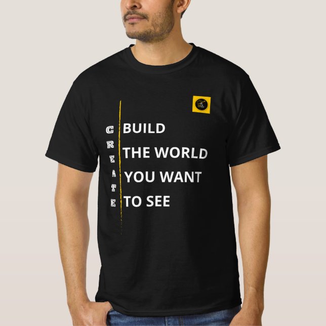 Camiseta Masculina - Crie Vibe (Frente)