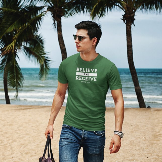 Camiseta masculina cristã (Criador carregado)