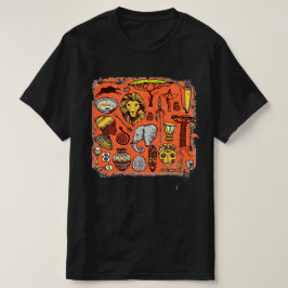 Camiseta masculina da África