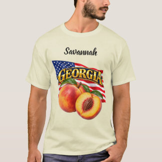 Camiseta masculina da Geórgia
