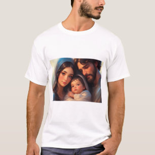 Camiseta masculina da Sagrada Família