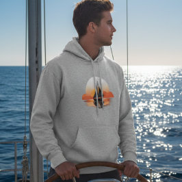 Camiseta masculina de barco à vela