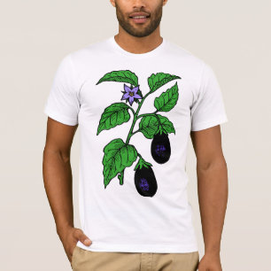 Camiseta Masculina de Berinjela