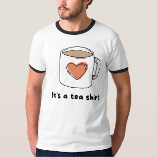Camiseta masculina de chá