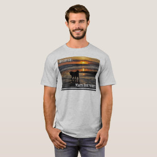 Camiseta masculina de estilo designer personalizáv