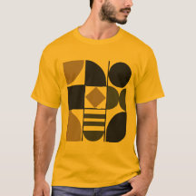 Camiseta masculina de formas variadas