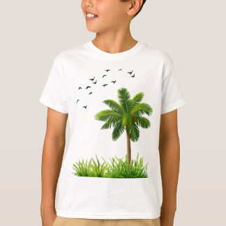 Camiseta Masculina de Palma Fofa da Natureza