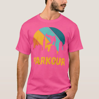 Camiseta Masculina de Parkour para Homens Presente
