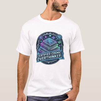 Camiseta Masculina de Pensador Excessivo Cósmico C