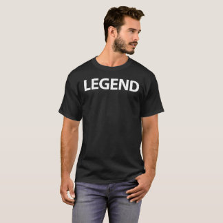 Camiseta Masculina de Rua com Tipografia Negrito L
