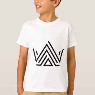 Camiseta Masculina de Triângulo Geométrico Minimal