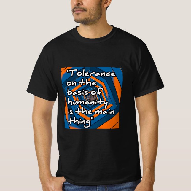 Camiseta Masculina de Valor  (Frente)