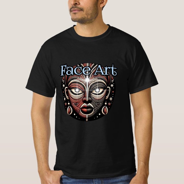 Camiseta Masculina de Valor  (Frente)