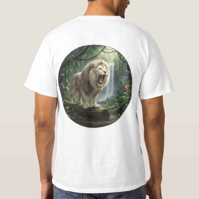 Camiseta Masculina de Valor ROAR (Verso)
