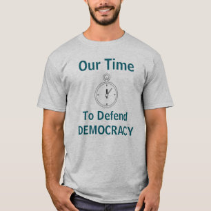 Camiseta Masculina Defenda a Democracia, V2