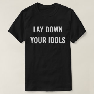 Camiseta masculina deite seus ídolos