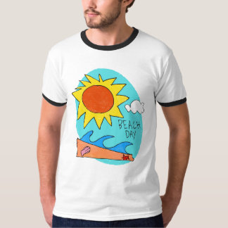 Camiseta masculina "Dia de Praia"