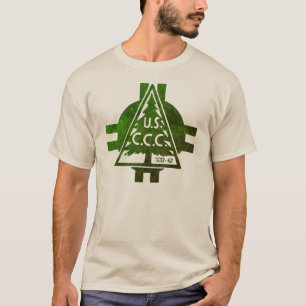 Camiseta masculina do Corpo de Conservação Civil