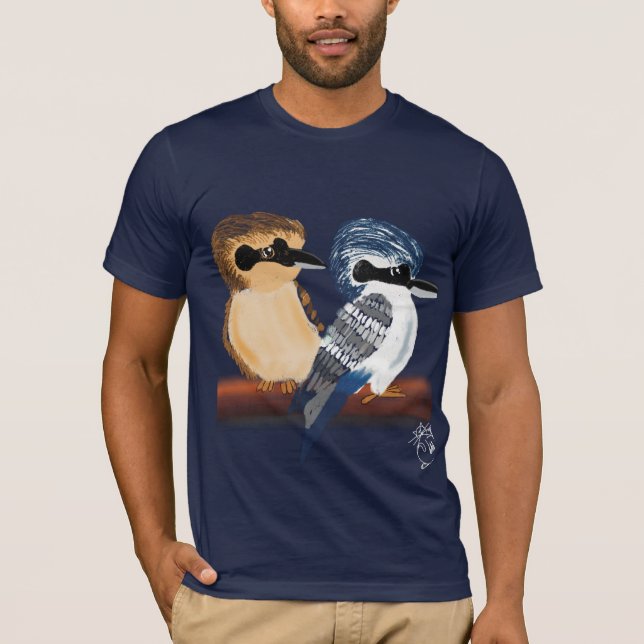 Camiseta masculina do kookaburra (Frente)