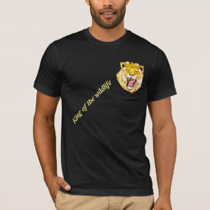 camiseta masculina do rei-leão