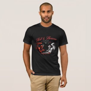 Camiseta Masculina Dualidade do Inferno & do Céu -
