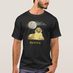 Camiseta masculina esfinge egípcia